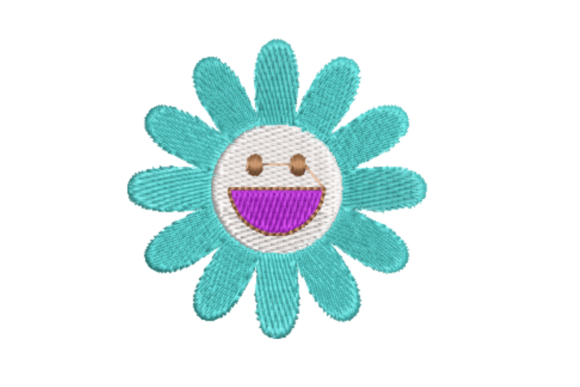 Graceful Wonderful Flower Embroidery Design