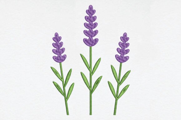 Lavender Flower Embroidery: A Premium Design Review
