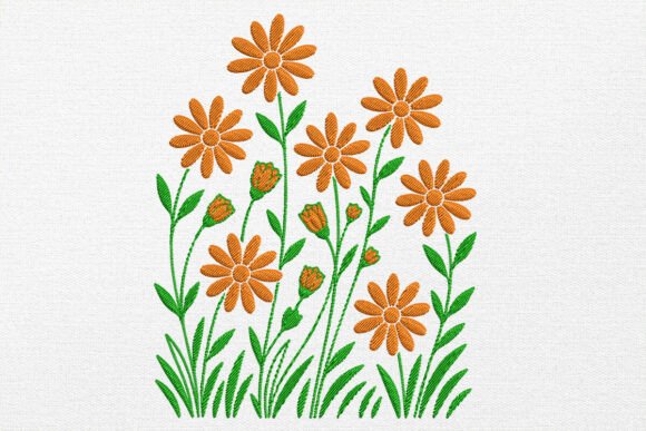 Wild Daisy Embroidery: A Touch of Boho Elegance